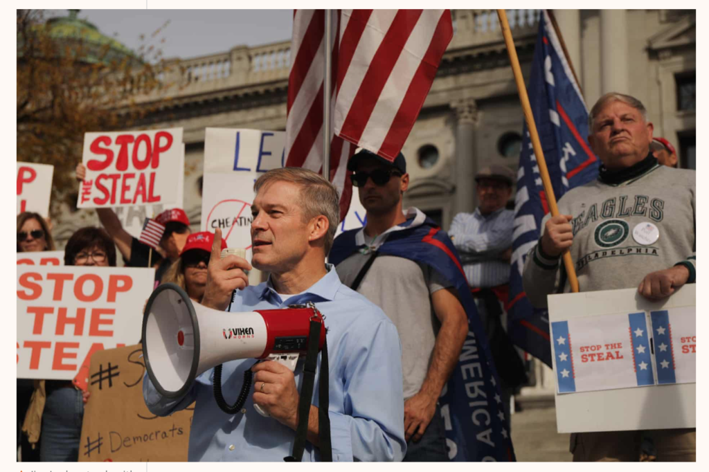 Traitor Jim Jordan